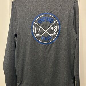 Boys Vineyard Vines Performance Hockey Long Sleeve Tee